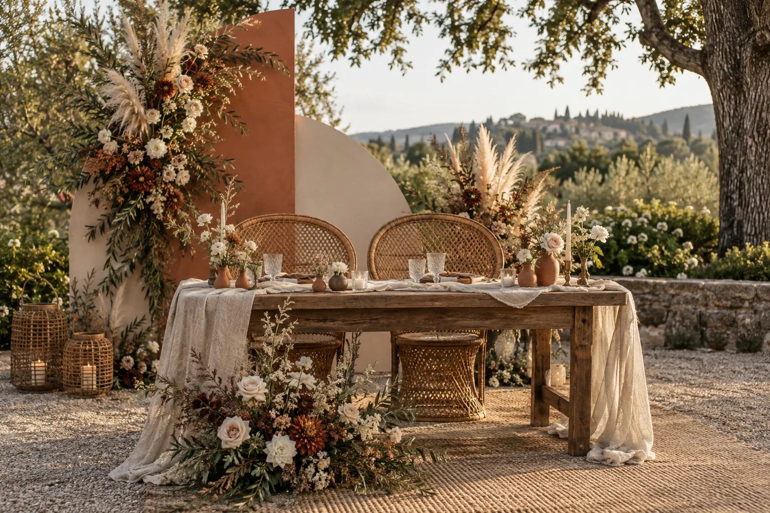 Inspiración de boda boho