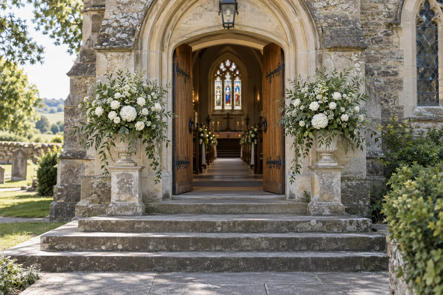 Inspiración: entrada de la iglesia