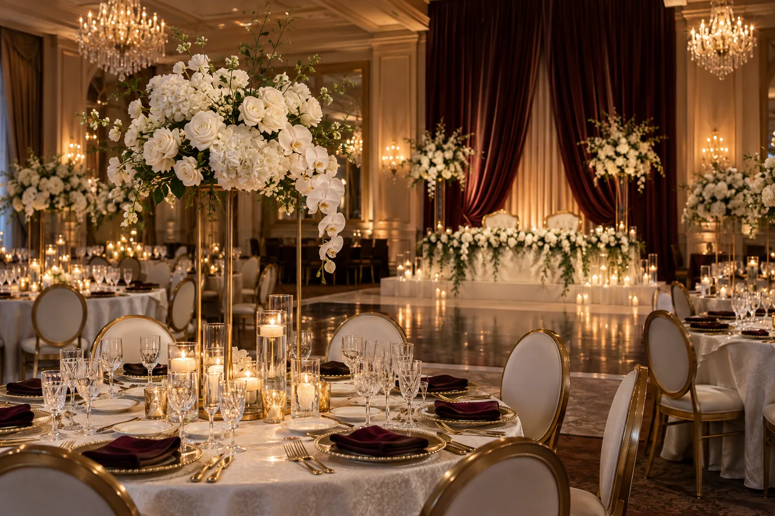 Inspiración de boda glam