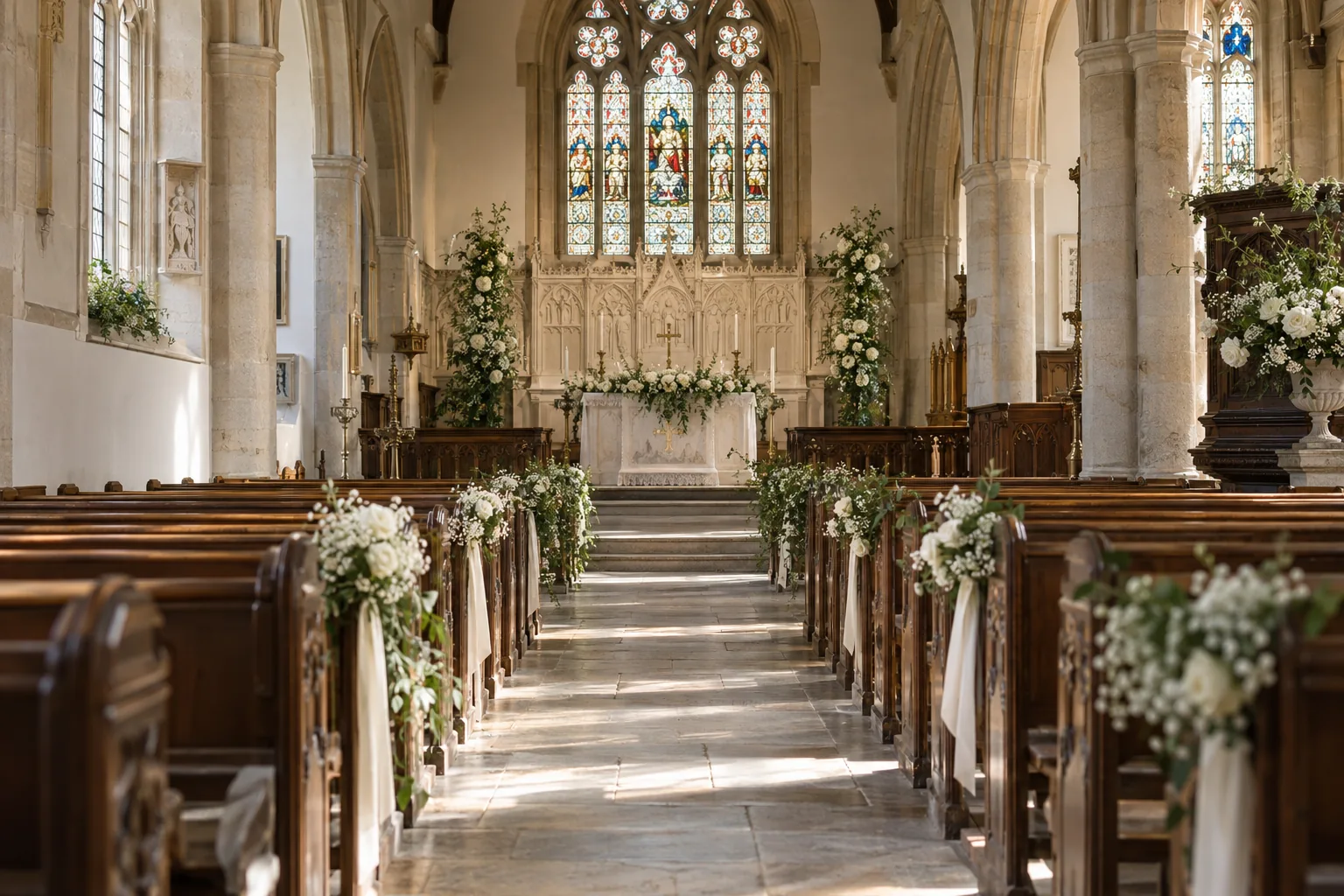 Inspiración: decoración de iglesia